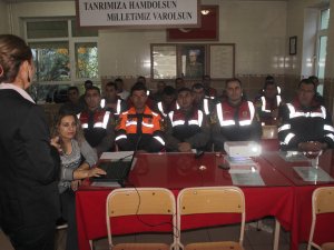 Beyşehir'de Jandarmaya tütün semineri