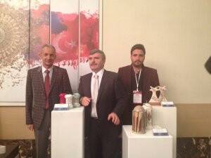 Tahir Başkan sempozyumda böyle mutlu idi