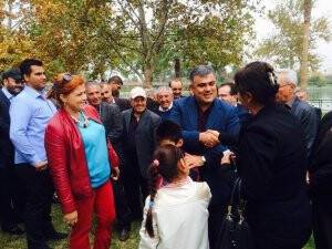 Başkan Özgüven hemşehrileriyle  Adana'da buluştu