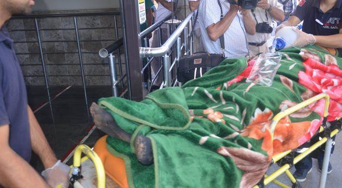 Suriyeli yaralının üzerinden el bombası çıktı