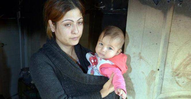 Alevlerin arasında kalan anne, 2 çocuğunu 2’nci kattan atıp kurtardı