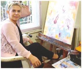 Hatice Aydın Hanım, Orhan  Cebrailoğlu Sanat Evi’nde