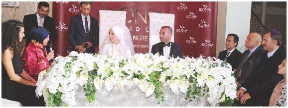 Talha ile Tuba’dan yılın düğünü