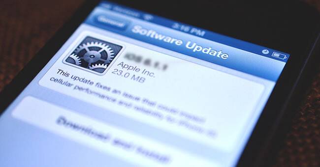 iPhone'nun son güncellemesi geldi