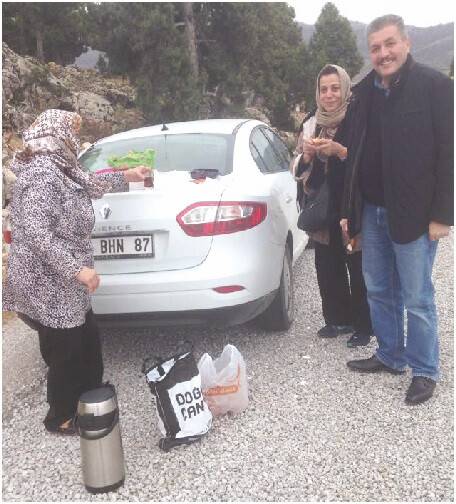 Başkan Turan Ermenek Yolunda