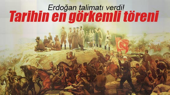 Erdoğan talimatı verdi! Tarihin en görkemli töreni