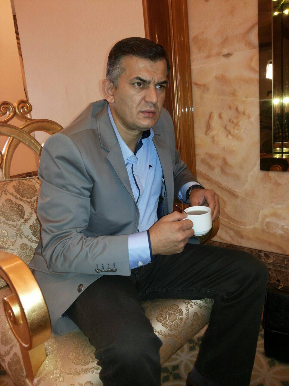 Ali Orhan’ın kahve keyfi