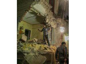 Mısır'da Bina Çöktü