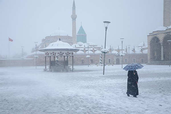 Konya'da kar yağışı sürecek mi?