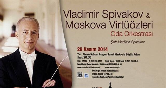 Moskova Virtüözleri İzmir'de konser verecek