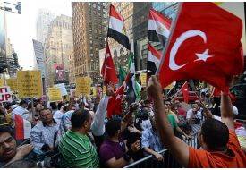 Mısır’daki Katliam New York'ta Protesto Edildi