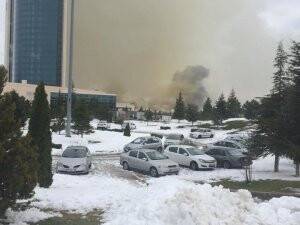 Rixos Konya'da yangın