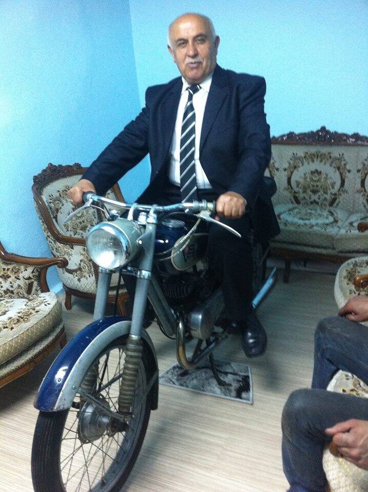 Ahmet Çal’ın emektarı