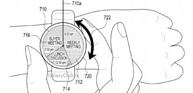 Samsung'un yuvarlak ekranlı akıllı saat
