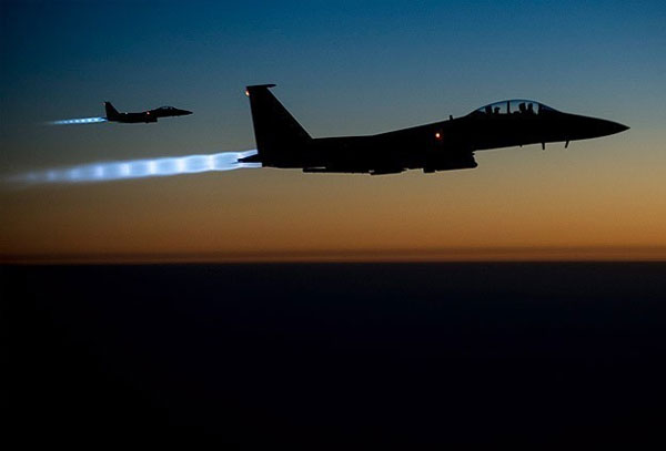 IŞİD hedeflerine 55 hava saldırısı düzenledi