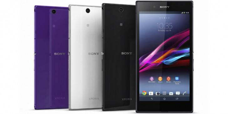 Sony Xperia Z Ultra Android 5.0 Lollipop güncellemesi