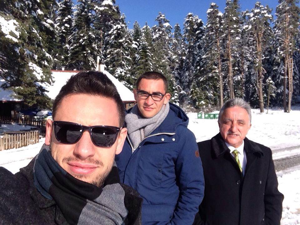 Metin Ortakarpuz ve ailesi Bolu’da