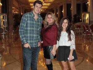 Lütfiye Borlu Kaftanoğlu ile Serpil Koçak Hanım aile fertleri ile NG Afyon’da