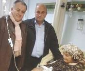 Başkan  Özdemir’den Demirel’e  Geçmiş Olsun  Ziyareti