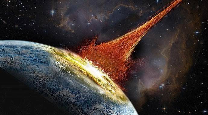 Dünyanın yanından dağ büyüklüğünde göktaşı geçti!