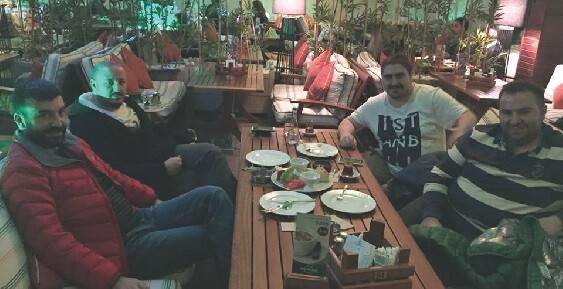 Kemal Eroğlu Ve Cafer Sadık Şahin Kahvehan’da