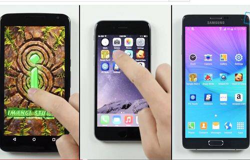 Galaxy Note 4-iPhone 6 ve Nexus 6 hız testinde
