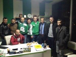 Nalçacı Taraftarlar Derneği'nden mutlu bir kare