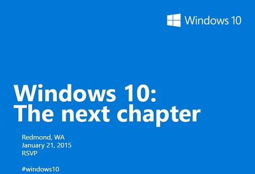 Microsoft, Windows 10 için geri sayımı başlattı