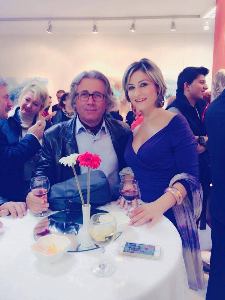 Nurhan Hoca resim sergisinde