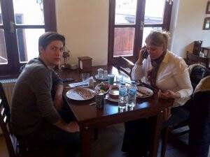 Mevlevi Tatlısı üreticisi Atiye Hanım Kandil Etliekmek Evi’nde