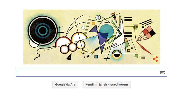 Google'dan Wassily Kandinsky için doodle, Wassily Kandinsky kimdir?