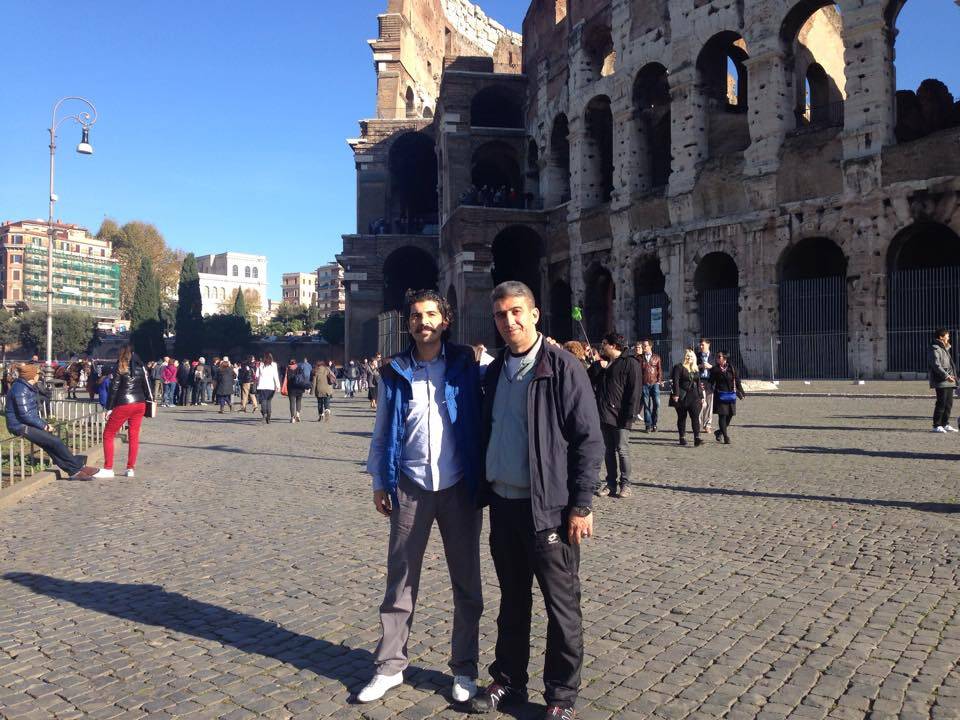 Hasan Fehmi Yıldırım ile Murat Sarıkaya Roma’da