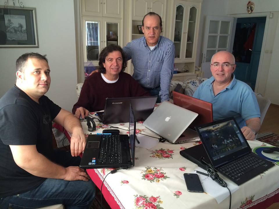 Fotoğraf gönüllüleri Reha Hoca ile birlikte