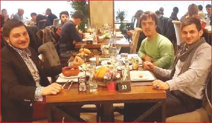 Emre Bülbül, Gökhan Ve Ali  Duysak Arena Restoran’da