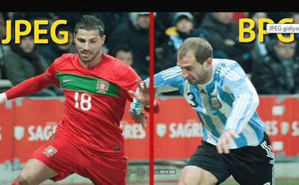 JPEG gidiyor BPG geliyor