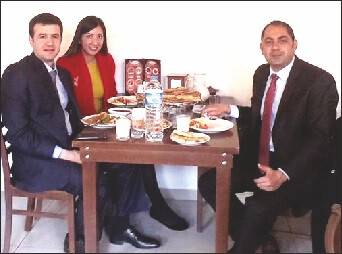 Hindistan  Ve Lübnan  Büyükelçileri  Kandil  Etliekmek  Evi’nde