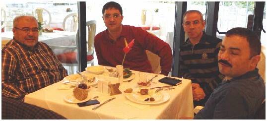 Hüseyin Üzülmez Antalya’da Bik Müdürleri İle Kahvaltıda