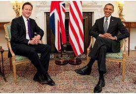 Obama Cameron İle Görüştü