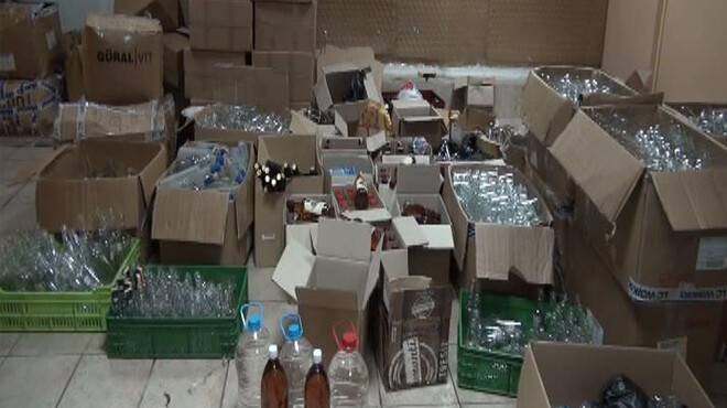 Başakşehir‘de sahte içki operasyonu