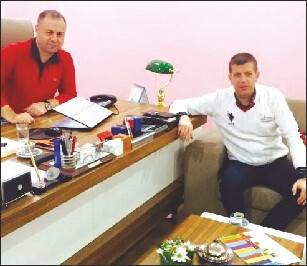 Şakir Dinçer  Başkan Pakstar’da