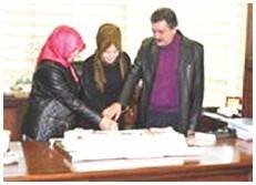 Başkan Mehmet  Kale’ye Yaş  Pastalı Kutlama