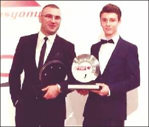 Türkiye Şampiyonu  Mustafa Adım’a  İstanbul’da Onur Ödülü