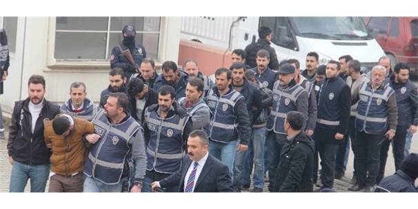 12 Kişilik Hırsızlık Çetesi Adliyede