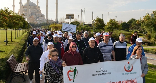 Adana'da "Sağlıklı Yaşam ve Hareket Yılı" etkinliği