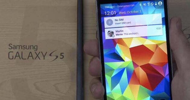 Galaxy S5'e beklenen güncelleme geliyor