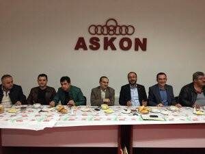 ASKON’da arabaşı ikramı
