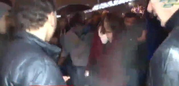Taksim'de yine taciz rezaleti