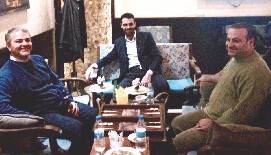 Mustafa Özyörük,  Gürbüz Çoban Ve Sefa  Bediroğlu Coridor Cafe’de