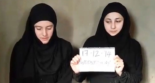 El Nusra, kaçırdığı İtalyan kadınların görüntüsünü yayınladı