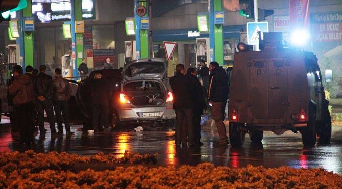 Adana’da şüpheli otomobil alarmı